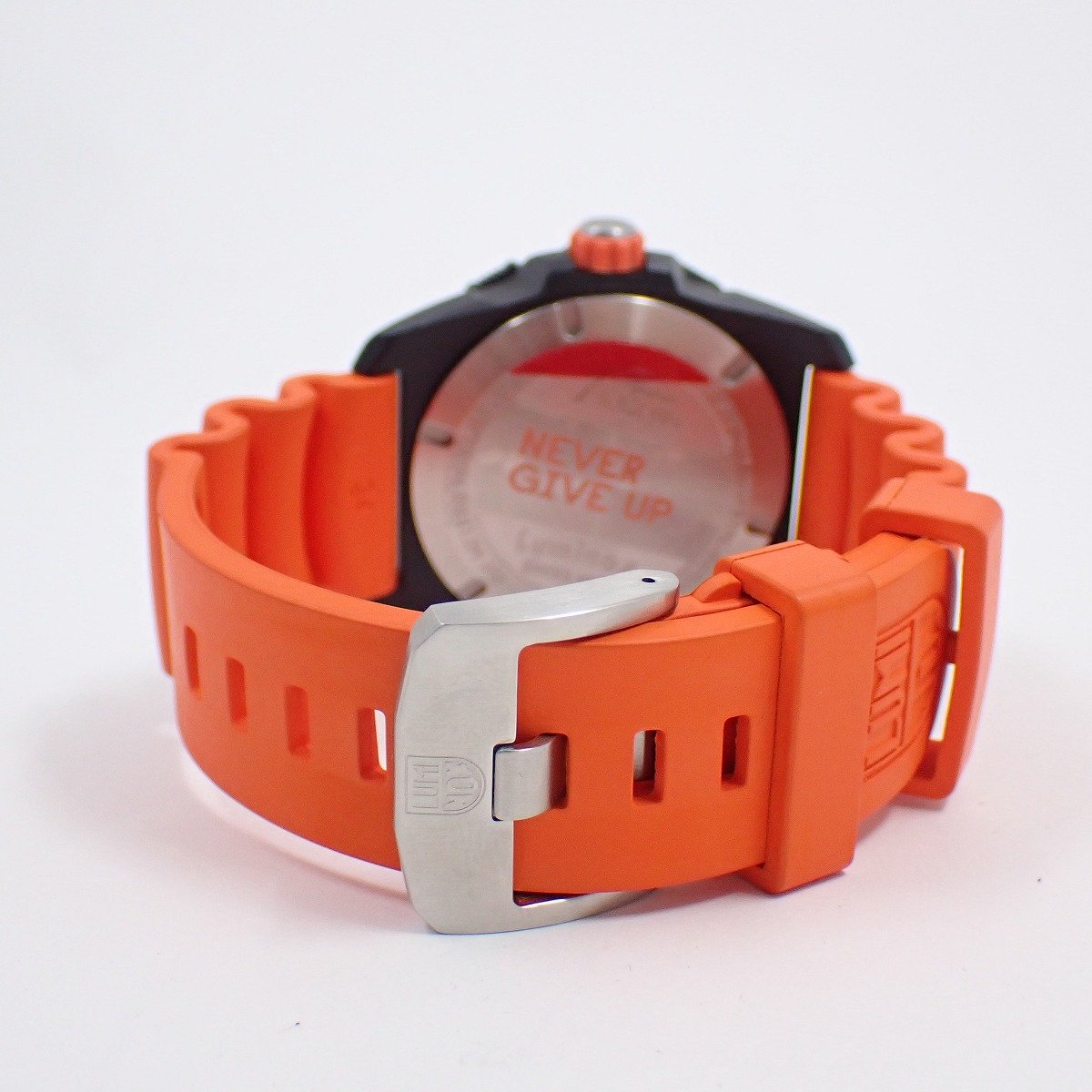 【中古】【美品】LUMINOX ルミノックス BEAR GRYLLS サバイバル クォーツ メンズ 腕時計 純正オレンジラバーベルト 3729.NGU【いおき質店】