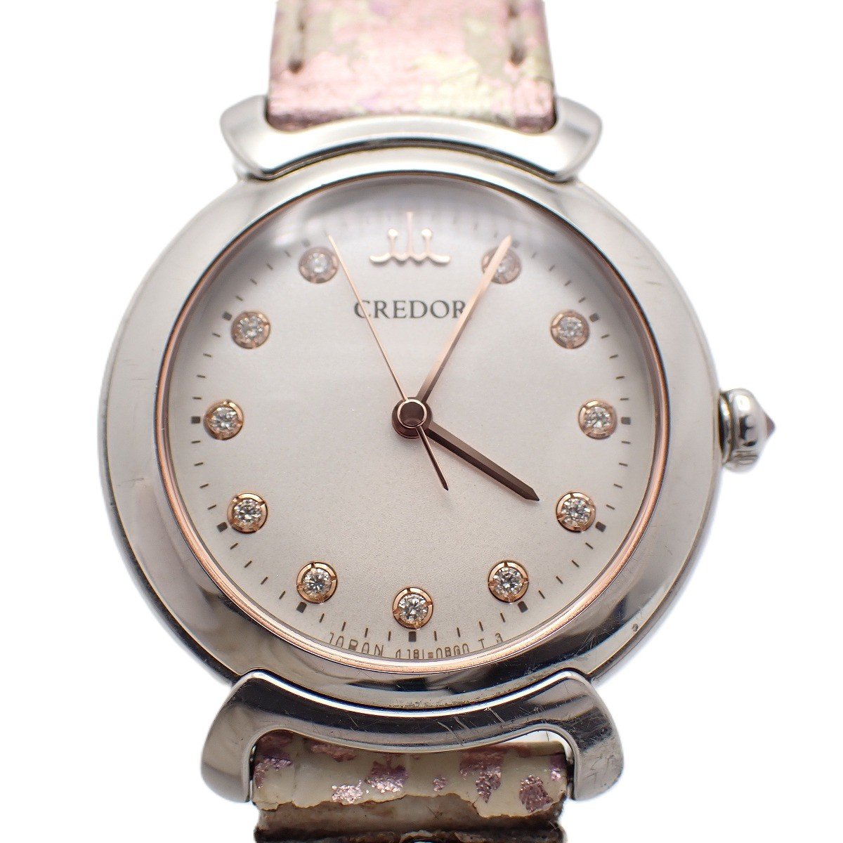 【中古】【ベルト訳あり品】SEIKO セイコー クレドール リネアルクス 限定モデル クォーツ レディース 腕時計 GSAS923 / 4J81-0BB0【いおき質店】