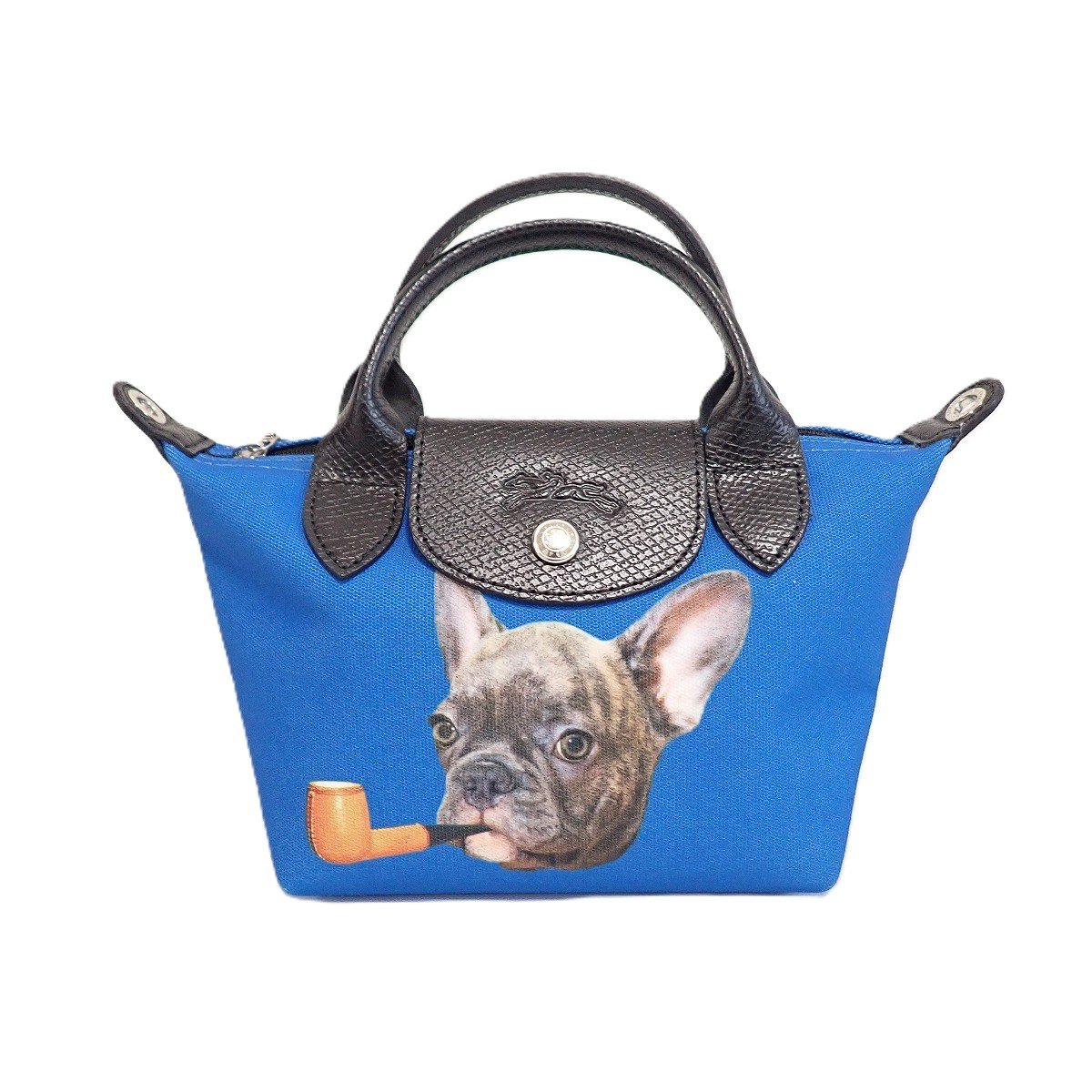 【中古】LONGCHAMP ロンシャン トイレットペーパー コラボ トートバッグ ショルダーバッグ【いおき質店】