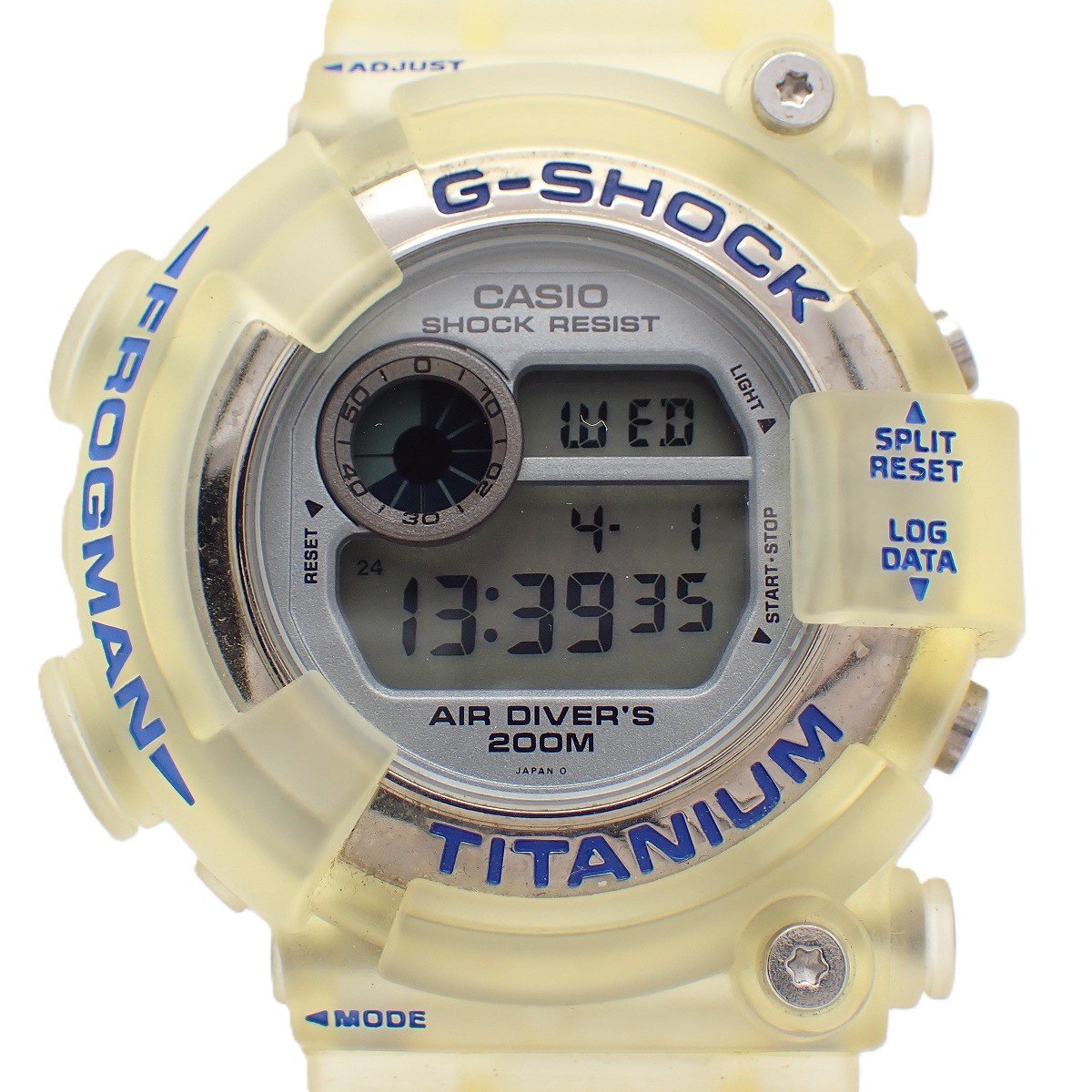 Rakuten - 【中古】カシオ G-SHOCK フロッグマン W.C.C.S. オフィシャルモデル クォーツ メンズ 腕時計 DW-8201WC-2T【いおき質店】