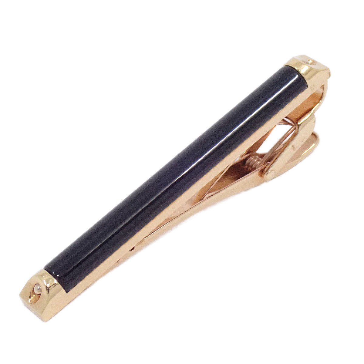 【中古】dunhill ダンヒル ネクタイピン タイピン タイバー ゴールドGP/オニキス【いおき質店】