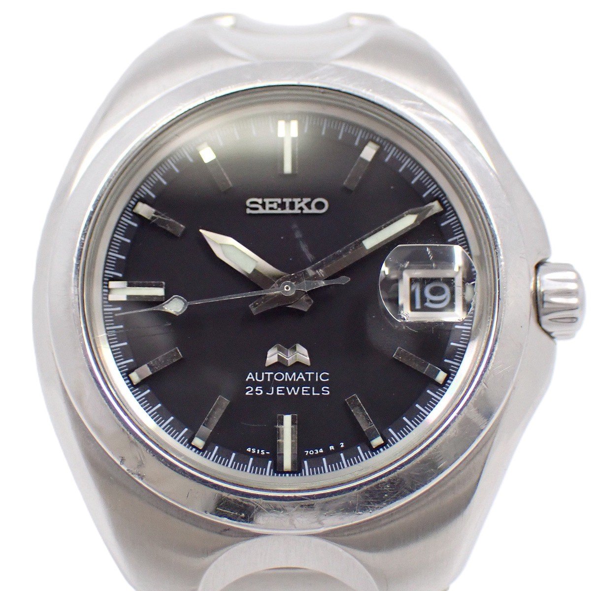 Rakuten - 【中古】SEIKO セイコー メカニカル 限定モデル 自動巻き メンズ 腕時計 黒文字盤 SCVF017 / 4S15-7030【いおき質店】