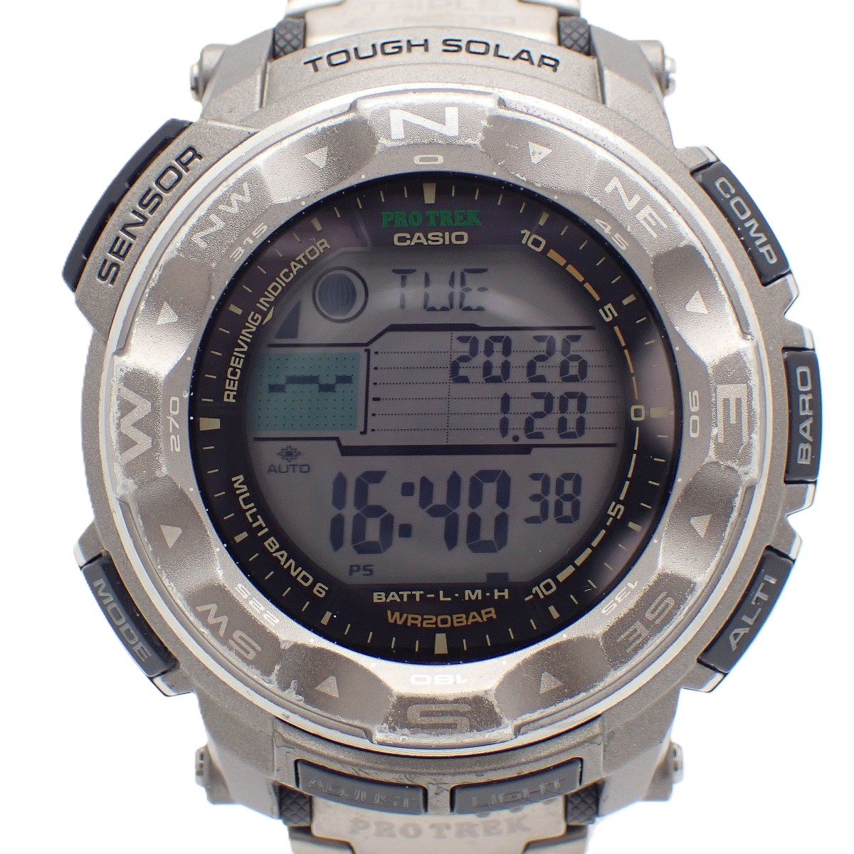 【中古】カシオ プロトレック ソー�