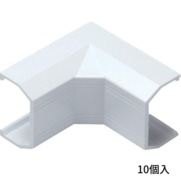 [10個入] マサル工業 イリズミ 1号 ホワイト ニュー・エフモール付属品 SFMR12