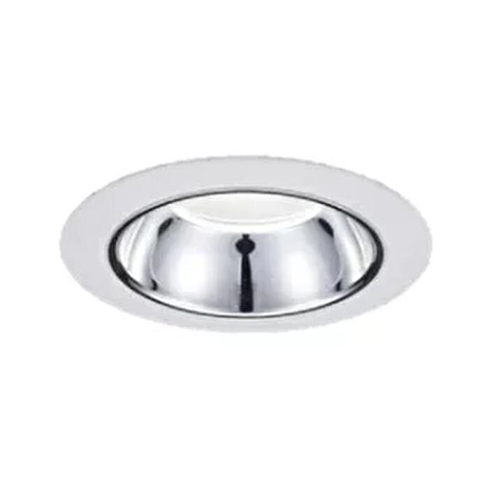 LEDD-18003MV-LS9 LEDユニット交換形ダウンライト 一般形 銀色鏡面反射板 埋込穴φ100 非調光タイプ 灯具のみ 非調光タイプ 出力固定形 埋込穴φ100 本体：アルミダイカスト 枠：プラスチック（ピュアホワイト） 反射板：銀色鏡面 器具本体質量：0.6kg ※ランプ別売