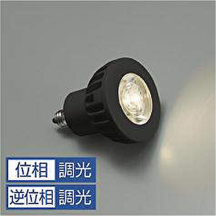 【即納商品】大光電機 LEDランプ 調光タイプ 電球色 φ50ダイクロハロゲン50W形40W形相当 5.7W 配光角30° 口金E11 DECO-S50C ブラック LZA-92769