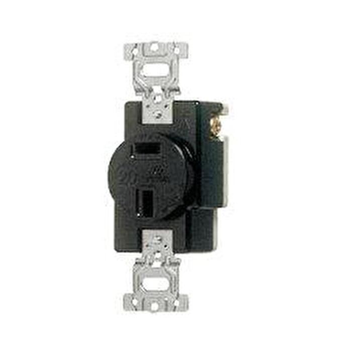 Rakuten - 【アウトレット】ナショナル WF1220BK 2P20A 埋込コンセント ブラック ※汚れ・傷