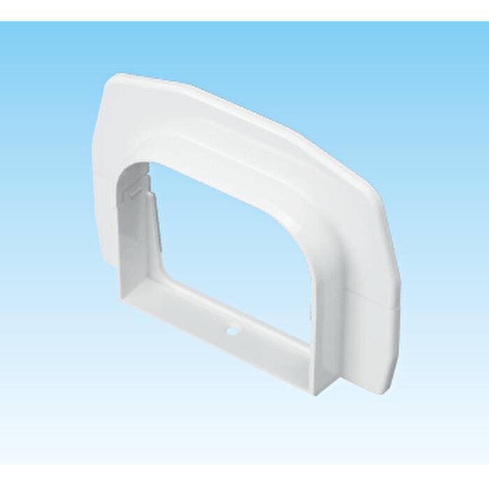 オーケー器材 K-TMWC75AW 室内用 配管化粧ダクト スカイダクト TMシリーズ 壁貫通キャップ 75型 ホワイト