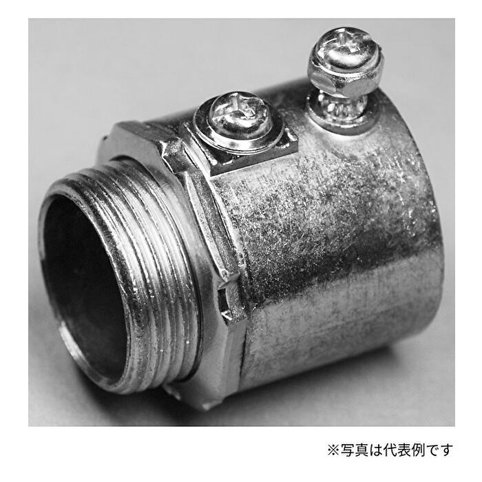 Rakuten - 電成興業 NK063 ねじなしコネクタ アースビス:M5 トルクビス:2本 鋼管 電気亜鉛めっき