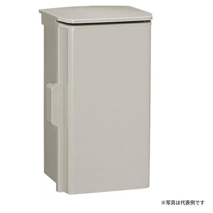 Rakuten - 日東工業 OP16-254A プラボックス 屋外用 屋根付 片扉 ( ヨコ250 タテ400 フカサ160 ) ホワイトグレー