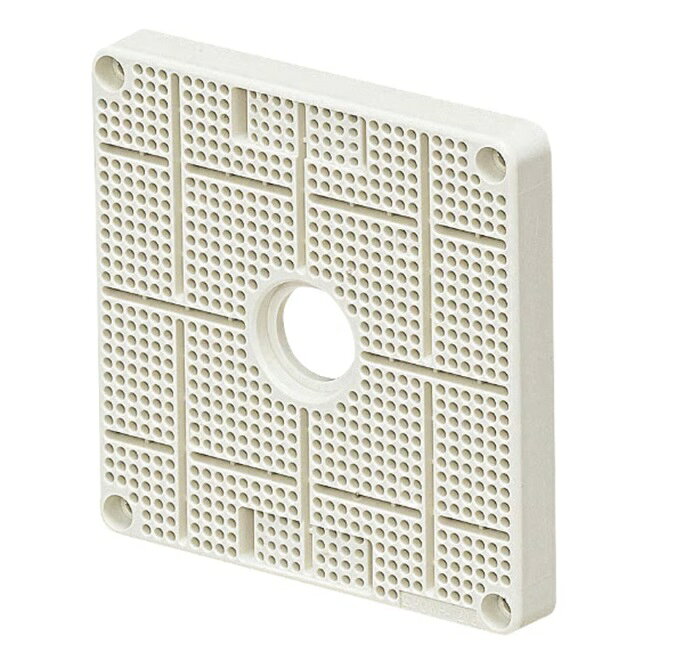 Rakuten - 【即納商品】未来工業 POWF-1717W ポリ台 取付自在型 照明器具取付用 プラスチック絶縁台 ホワイト