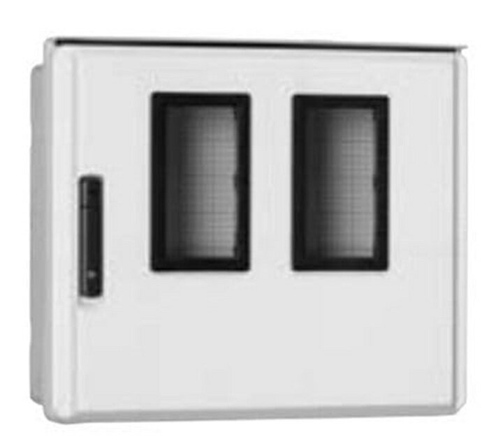 Rakuten - [即納商品] 日東工業 引込計器盤ボックス FBA-22M 600×500×200mm クリーム FRP樹脂製