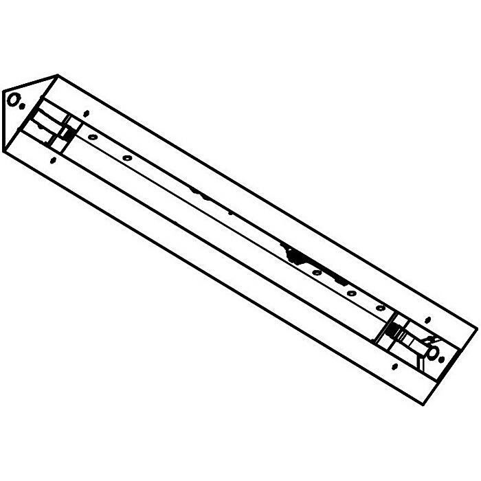 Rakuten - 三菱 LEDライトユニット形 40形 直付形 コーナー灯 器具本体 ライトユニット別売 EL-LHN41102A