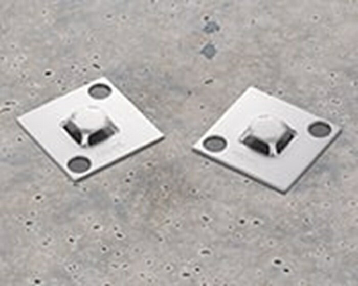 [50個入] ヘラマンタイトン MB24MLA 金属製マウントベース 屋内外 使用可