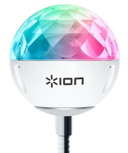 【公式 / 送料無料】ION Audio Party Ball USB LEDライト ミラーボール 音声で光が変化