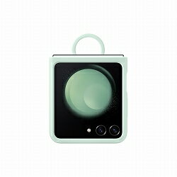 Z Flip5 Silicone Case with Ring Ocean Green EF-PF731TMEGJP