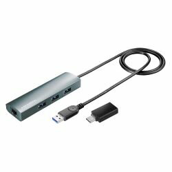 IO DATA US3-HB3ETG2/C USBハブ搭載ギガビットLANアダプター