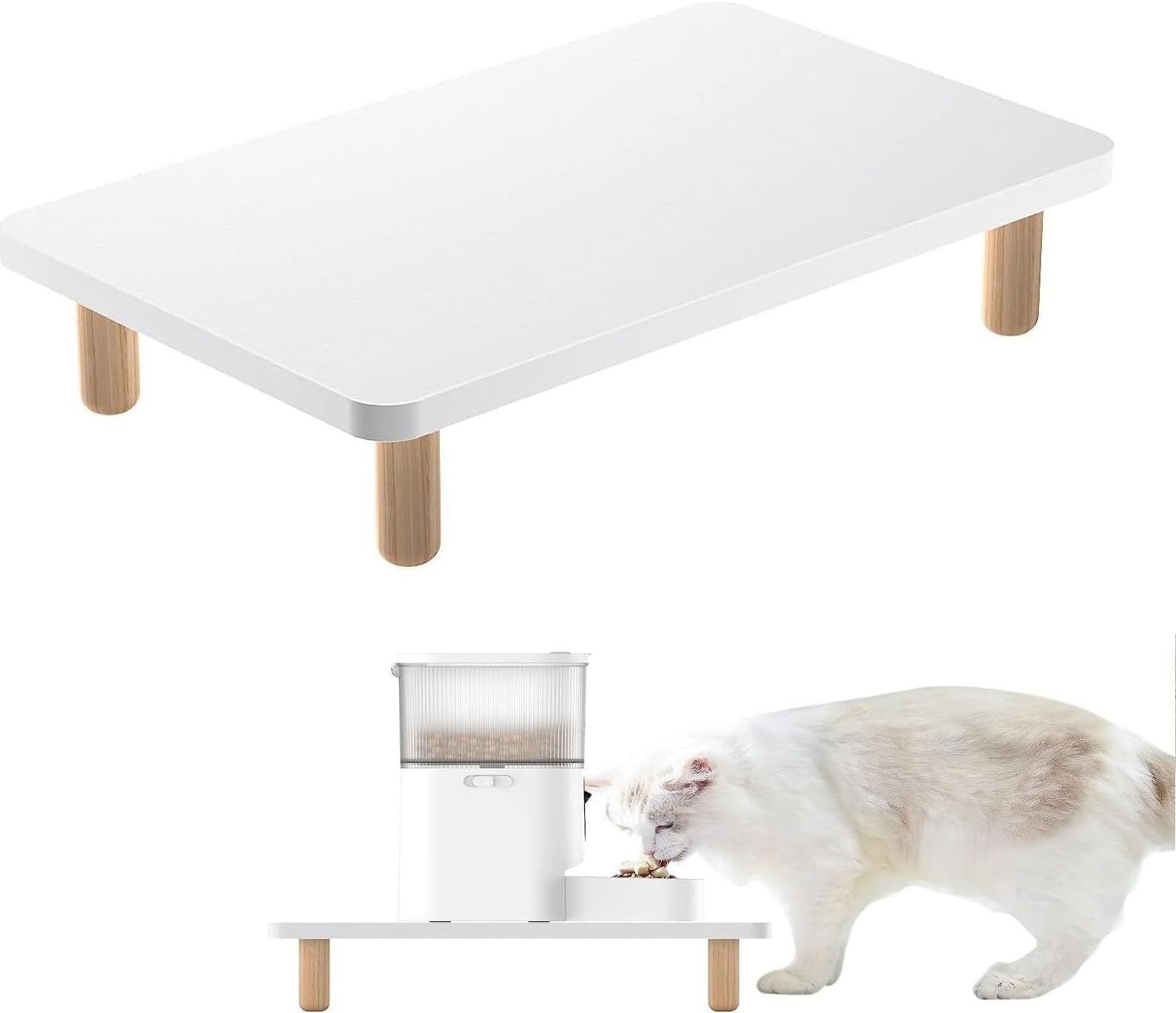 自動給餌器 スタンド 自動餌やり機 スタンド 自動給水器スタンド ペット給餌器用ホルダー ペット用品 給餌器/給水器用の高架ホルダー ギフト クリスマス プレゼント PQ