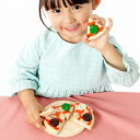 木のおもちゃ 幼児 知育 おもちゃ 知育玩具 木製 ベビー 子供 ベビートイ Voila ボイラ 木製 3歳 ピザ ままごと おままごと プレート ナイフ ピザ...
