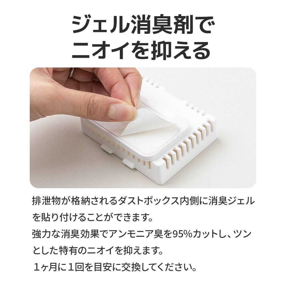【OFT】 CATLINK SCOOPER専用 消臭ジェル 3袋パック (トイレ 猫 自動 ねこ ネコ 全自動 おしゃれ ペット 大型 安全 スマホ 本体 おすすめ 飛び散る 消臭 猫砂 簡単 多頭飼い 静音 ネコトイレ キャットリンク ドーム 日本語 ロボット) 商品画像3