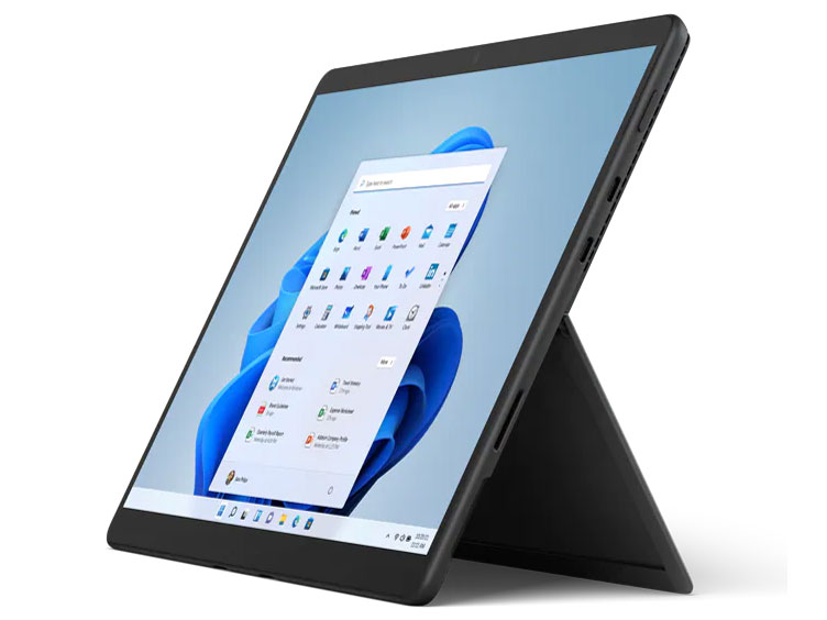 マイクロソフト Surface Pro 8 8PQ-00026 13インチ Core i5 1135G7 ストレージ容量256GB メモリ8GB Windows 11 顔認証 Office 量販店展示品