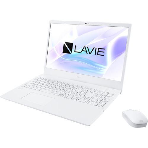 NEC LAVIE N15 N1535/EAW PC-N1535EAW 15.6インチ Core i3 1115G4 SSD容量256GB メモリ容量8GB Office Windows 11 DVD±R Webカメラ 日本語キーボード テンキー パールホワイト