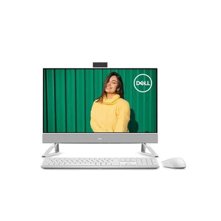 Desktop PC （Separate Type） - DELL Inspiron 24 5410 FI37-CWHBW 23.8インチ Core i3-1215U SSD256GB メモリ容量8GB Office Windows 11 外付けDVDドライブ Webカメラ 顔認証 パールホワイト