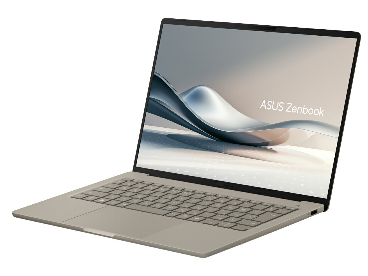 13 inches - ASUS Zenbook SORA UX3407RA UX3407RA-HA32570BES 14型 Snapdragon X Elite X1E-7 SSD512GB メモリ32GB Office 2024搭載 Windows 11 Webカメラ 日本語キーボード 顔認証 ザブリスキーベージュ