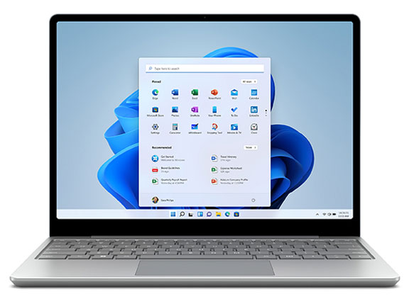 Rakuten - 量販店展示品 マイクロソフト Surface Laptop Go 2 8QC-00015 12.4インチ Core i5 1135G7 SSD128GB メモリ8GB Windows 11 Office 指紋認証 Webカメラ 日本語キーボード プラチナ