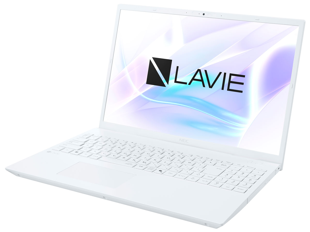 NEC LAVIE N16 N1675/JAW PC-N1675JAW 16インチ Ryzen 7 7735U SSD512GB メモリ容量16GB Office 2024搭載 Windows 11 Webカメラ DVD±R/±RW 日本語キーボード テンキー