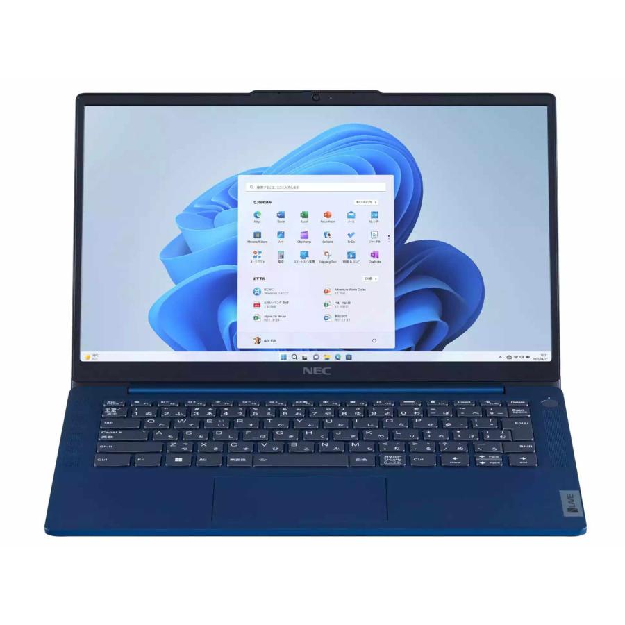 13 inches - NEC LAVIE N14 Slim N145C/HAL PC-N145CHAL 14インチ Ryzen 5 7530U SSD256GB メモリ16GB Office 2024搭載 Windows 11 Webカメラ 日本語キーボード ネイビーブルー