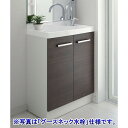 【期間限定P2倍キャンペーン中】LIXIL INAX 洗面化粧台 リフラ 化粧台本体 間口60cm グースネック水栓 ミドルグレード扉 FRVN-605Y(R/L) W600 メーカ直送 送料無料(一部地域のぞく)