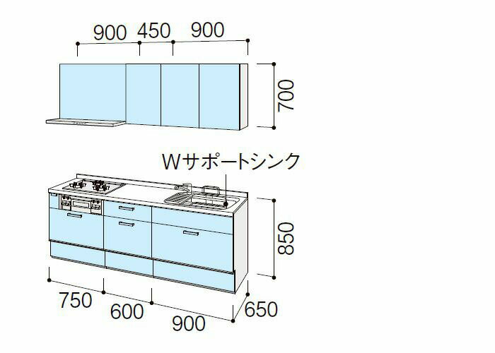 LIXIL リシェルSI 壁付 I 型 奥行6...の紹介画像2