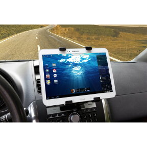 【簡単装着】【送料無料】ipow CDスロット取付型 iPad タブレット 車載ホルダー 車載スタンド タブレットスタンド iPad 車載ホルダー ZenPad iPad air Nexus iPad mini など 7〜11インチのタブレット対応可 ギフト