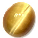 宝石名ヌキトラメサイズ12.1x14.0x5.1（厚み）mm 重量6.00　カラット産地アフリカ・マダカスカル数量1個状態カボション・無キズです。6mmにスライスしたタイガーアイの中芯に目が出る様に贅沢に石取りしたタイガーアイ・キャッツ効果石です。全てのタイガーアイの原石からご覧んの石が取れる訳ではありません。原石の側面を見てキャッツが取れるか取れないか判断をします。真っ直ぐなキャッツを取るとしたら1枚の板からセイゼイ3つ位でしょう。ですから価値ある一品だと僕は思っています。原石が持つカンキズは縞模様に見えますので違和感はありません。かなりの数量から選んだ出品石、僕の価値観でのプライスです。