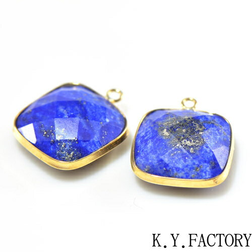 ラピスラズリ K18イエローゴールド ピアス チャーム BR059-28 YK-AT035 K18YG レディース 一粒 シンプル ギフト プレゼント