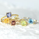 カラーストーン カレカット リングK10ゴールド(YR-061) カレ YK-Q022-1610指輪 K10 10金レディース ギフト ゴールド