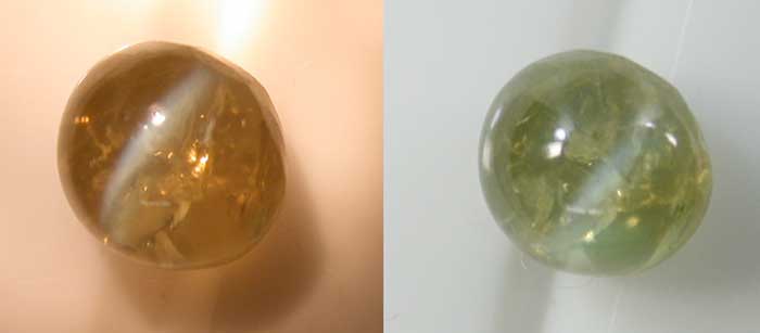 クリソベリル　キャッツアイ　3.40　カラット　50