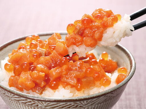 鮭とイクラの親子漬 (180g)×2個 北海道知床産送料無料 鮭とイクラの親子漬 (180g)×2個 北海道知床産送料無料