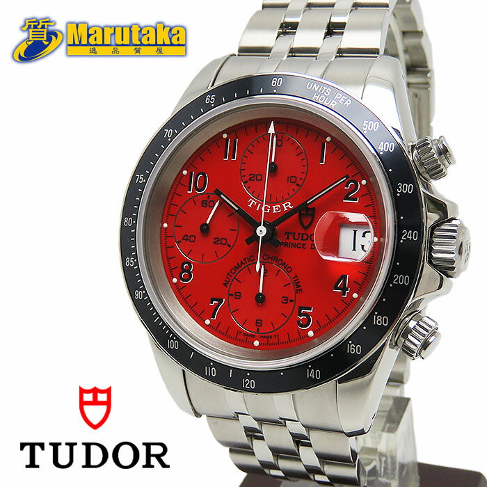 チュードル クロノタイム タイガー ウッズ 79260 自動巻 腕時計 TUDOR ステンレス 革ベルト チューダー 逸品質屋 丸高 甲子園 西宮 兵庫 21k396 【中古】【送料無料】