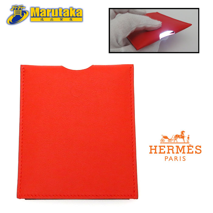 エルメス カード型 携帯 ライト ランプ ド ポッシュ スイフト HERMES 箱 小物 逸品質屋 丸高【中古】【送料無料】