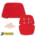 HERMES エルメス ケース入 ネイルケア4点セット 2点欠品 ボリードポーチ 赤 ポーチ 逸品質屋 丸高 66-0426【中古】【送料無料】【質屋出品 兵庫県 西宮市 実店舗あります】【適格請求書発行事業者】