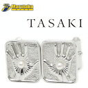 タサキ カフス シルバー スウィヴル式 パール 12.1g 逸品質屋 丸高 尼崎市 Tasaki cuffs SV Pearl Marutaka USED je...