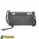 【ロエベ】ミッシースモール グレー 美品 ショルダー ハンド バッグ クラッチ ポシェット 斜め掛け 32712KBS28 LOEWE 中古 25k202【送料無料】逸品質屋 丸高 甲子園店【質屋出品 兵庫県 西宮市 実店舗あります】レディース 人気ブランド 3WAY おしゃれ レザー アナグラム