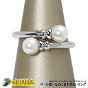 750 K18 WG パール リング 9号 指輪 ITALY ホワイトゴールド 逸品質屋 丸高 25k133-2【中古】【送料無料】【質屋出品 兵庫県 西宮市 実店舗あります】【新品仕上げしてます】【適格請求書発行事業者】