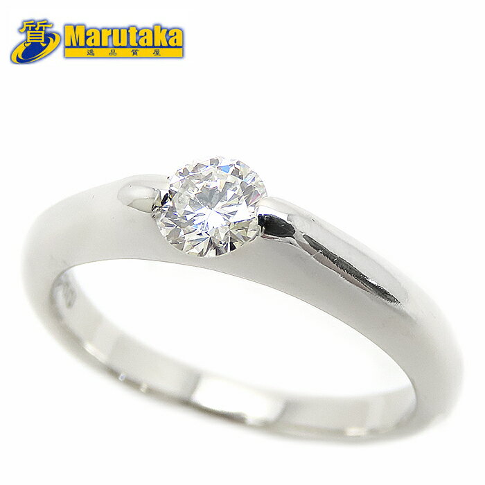 ダイヤモンド リング 9号 鑑定書 Pt900 D0.318ct G VS-2 Very Good None Ring 一粒 逸品質屋 丸高 尼崎市 Diamond 5.0g Marutaka Platinum USED jewelry 兵庫県 送料無料 中古 買取 プレゼント ファッション お洒落 宝石 ジュエリー Pawn shop 実店舗有 適格請求書発行事業者