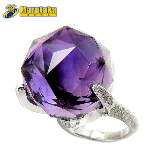 アメジスト リング 14号 鑑別書 ホワイトゴールド 逸品質屋 丸高 尼崎市 K18 WG amethyst 42.48ct 24.2g #14 Ring Au 750 18K White Gold purple Marutaka USED jewelry 18金 兵庫県 送料無料 中古 買取 プレゼント ファッション 大きい 存在感 ゴージャス むらさき お洒落 アメジスト リング 14号 鑑別書 ホワイトゴールド 逸品質屋 丸高 尼崎市 K18 WG amethyst 42.48ct 24.2g #14 Ring Au 750 18K White Gold purple Marutaka USED jewelry 18金 兵庫県 送料無料 中古 買取 プレゼント ファッション 大きい 存在感 ゴージャス むらさき お洒落