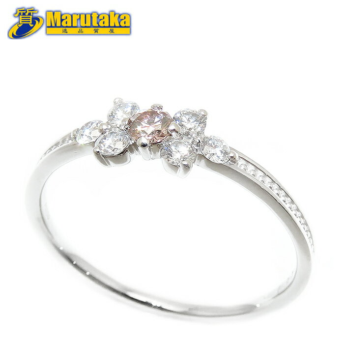 ԥ󥯥  17  FANCY PINK Pt900 PD0.091ct D0.22ct 2.6g ե󥷡ԥ ...