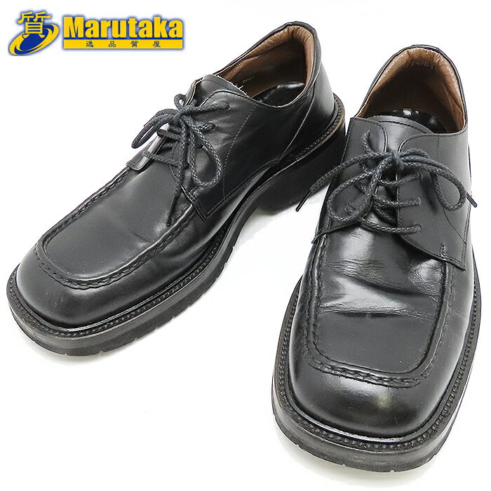 NICOLE レザーシューズ 約 26cm ニコル 66139 革靴 メンズ ブラック 逸品質屋 丸高 尼崎市 Marutaka US..