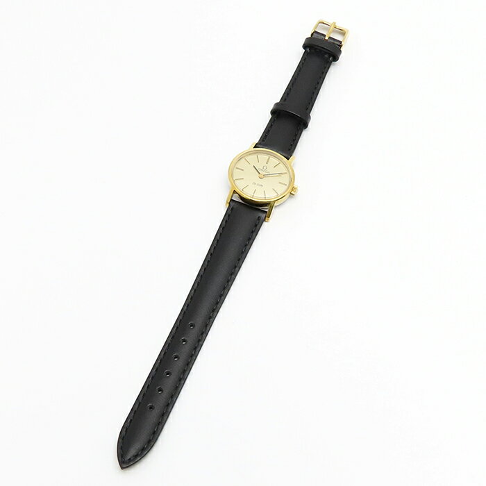 オメガ デヴィル アンティーク 手巻き シャンパンゴールド 文字盤 アーモンド型 オーバーホール済み ケース SS レザー 逸品質屋 丸高 尼崎市 中古 送料無料 腕時計 兵庫県 OMEGA Devill Antique Watch Marutaka USED プレゼント ファッション お洒落 買取 Pawn shop 実店舗有